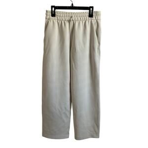 Lululemon Women’s Cropped Softstreme Off White Pants - Size 4